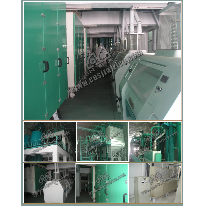 Afghanistan 100T/D Wheat Milling Process