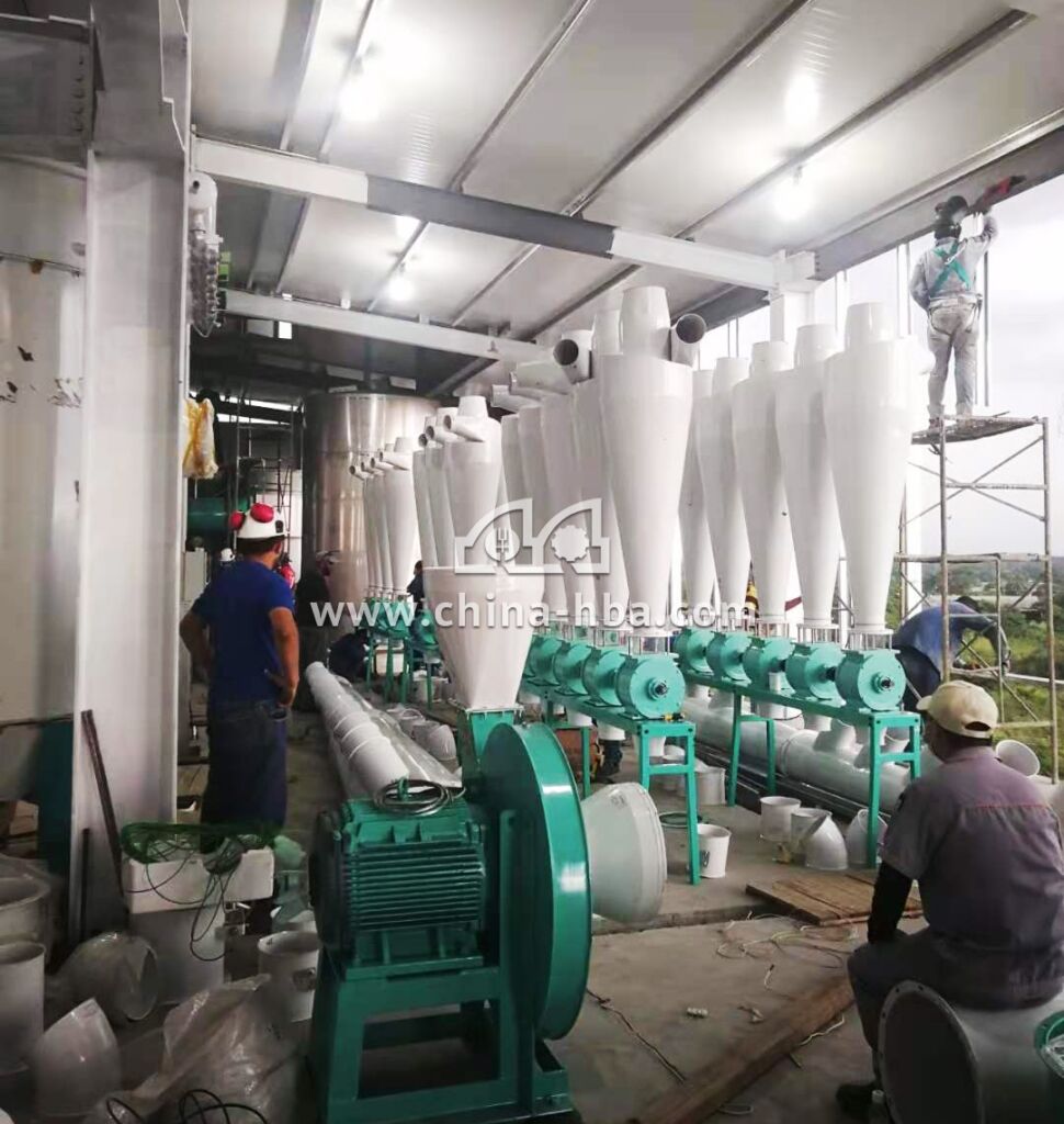 350T Maize intensive processing equipment